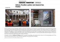 04 Aprile 2019 - "Inferno, Paradiso e palme: cos&igrave; rinascer&agrave; San Paolino" - CorriereFiorentino.it